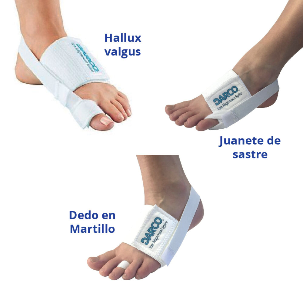 Férula para dedos del pie Hallux valgus Doctor's Choice